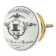 Boulangerie Paris Flat Ceramic Cabinet knobs